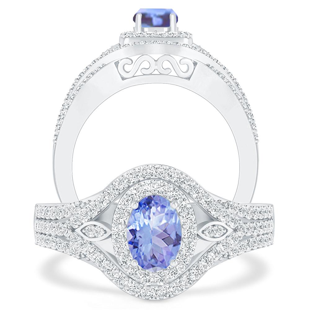 White Gold - Tanzanite