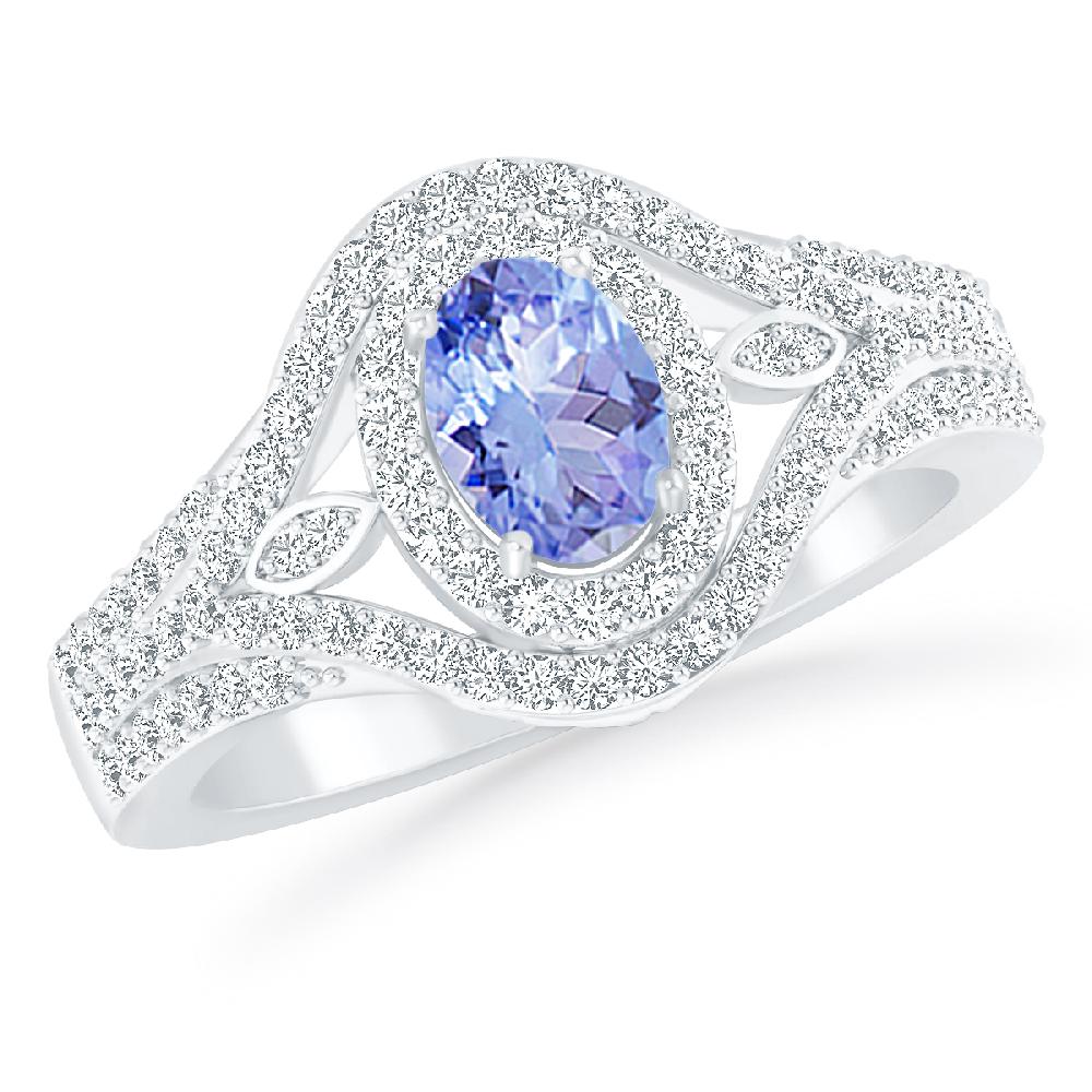 White Gold - Tanzanite