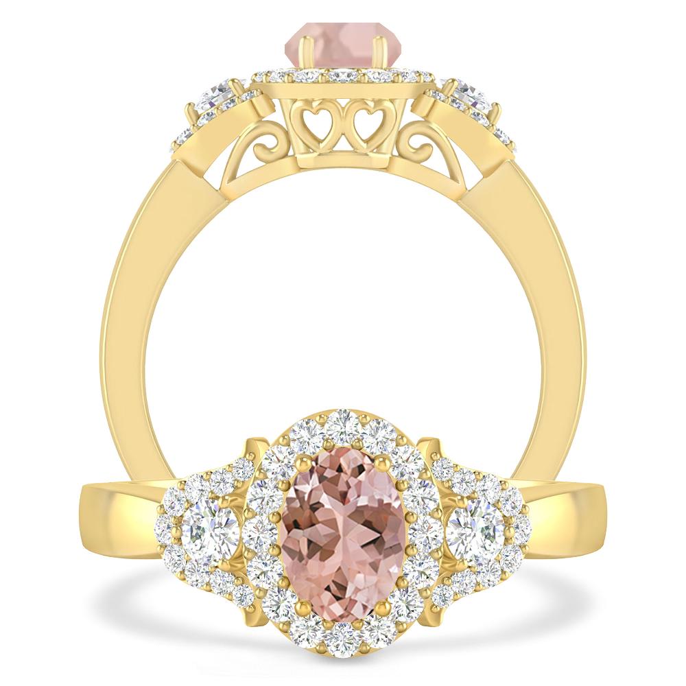 Yellow Gold - Morganite