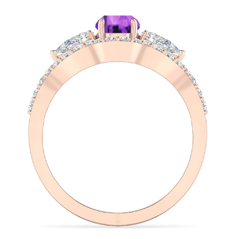 Rose Gold - Amethyst