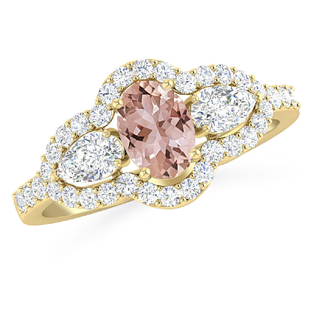 Yellow Gold - Morganite