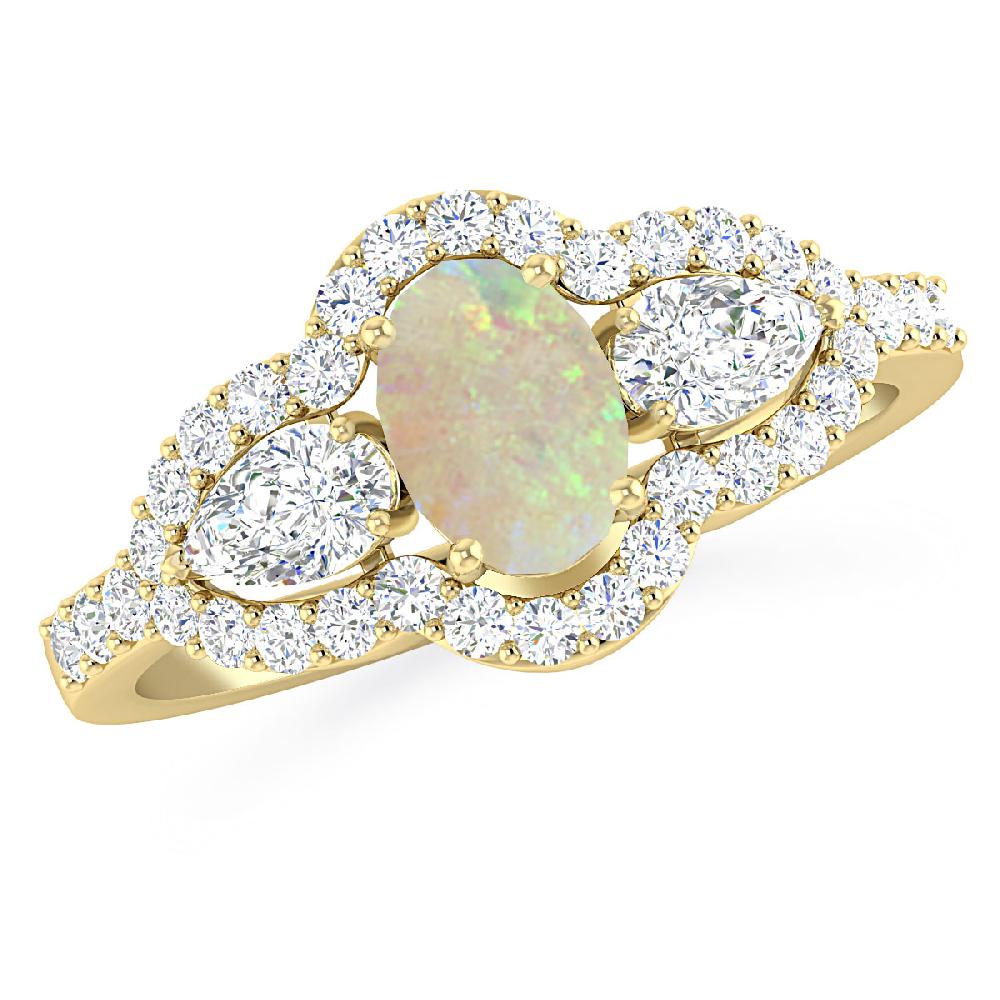 Yellow Gold - Opal