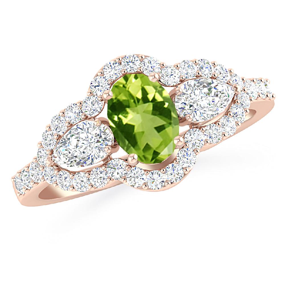 Rose Gold - Peridot