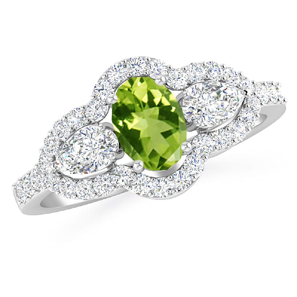 White Gold - Peridot