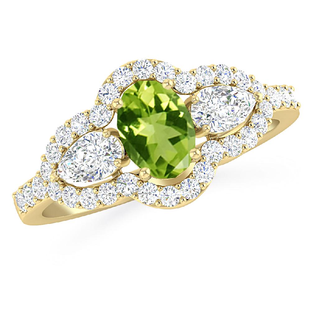 Yellow Gold - Peridot