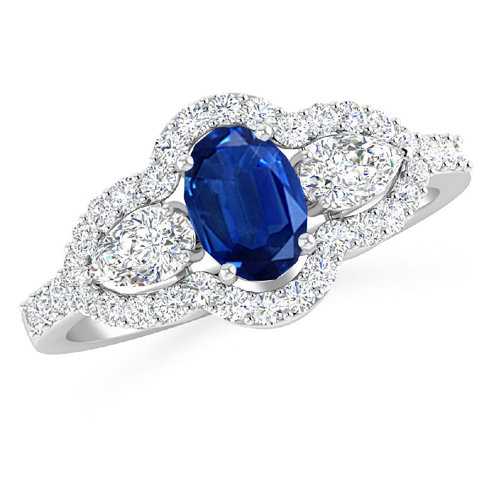 White Gold - Sapphire