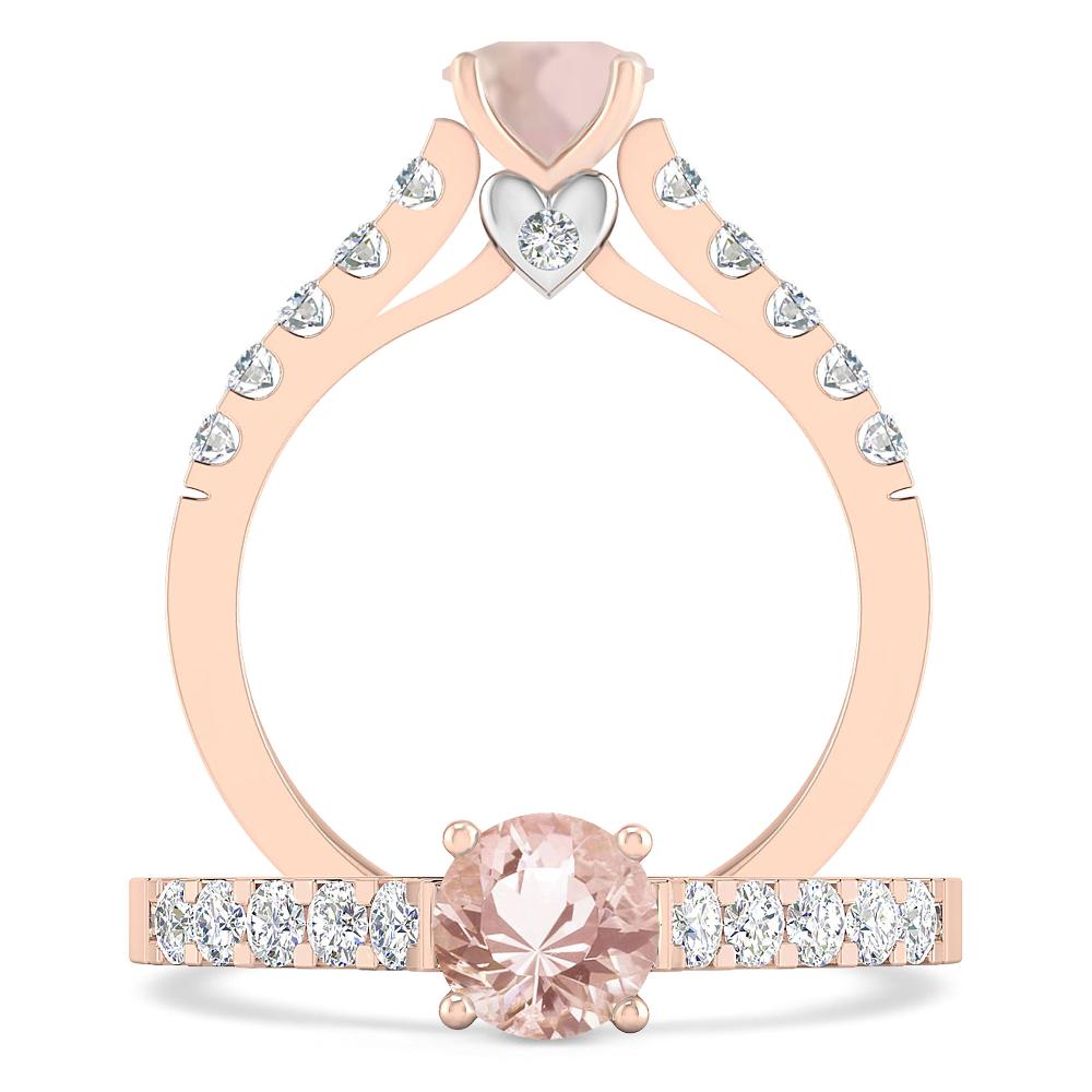 Rose Gold - Morganite