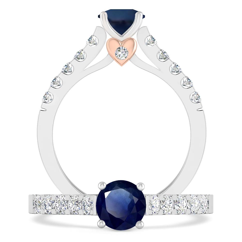 White Gold - Sapphire
