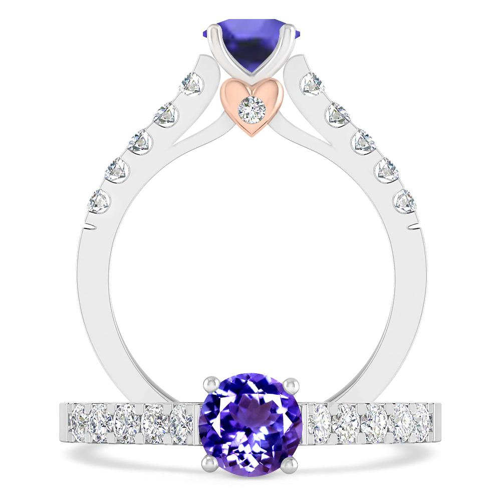 White Gold - Tanzanite