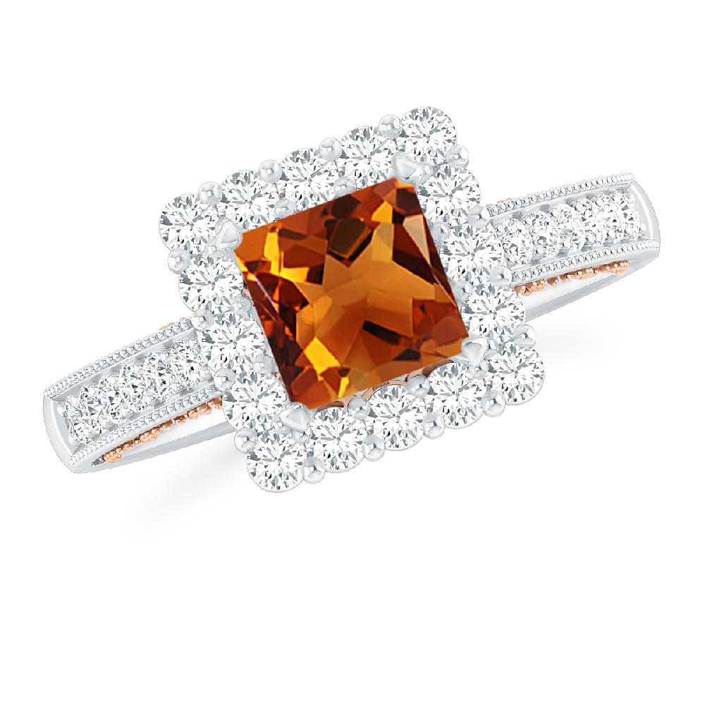 White Gold - Citrine