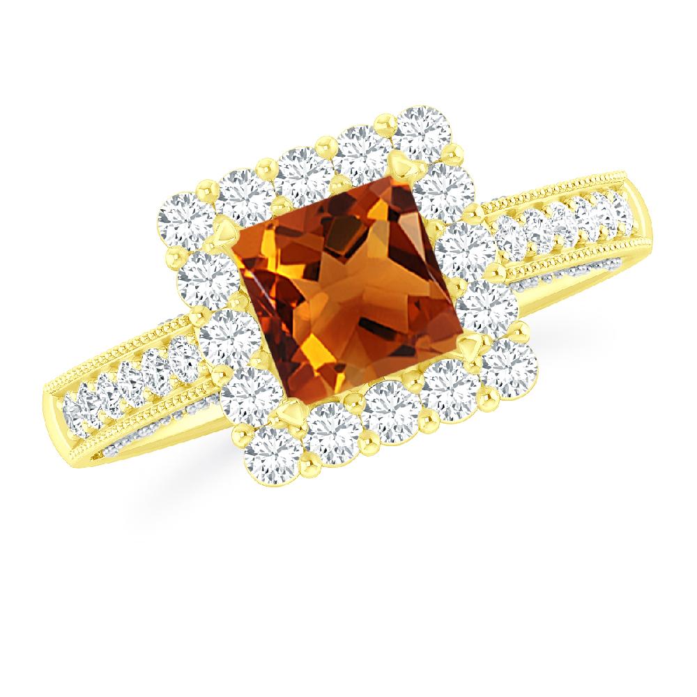 Yellow Gold - Citrine