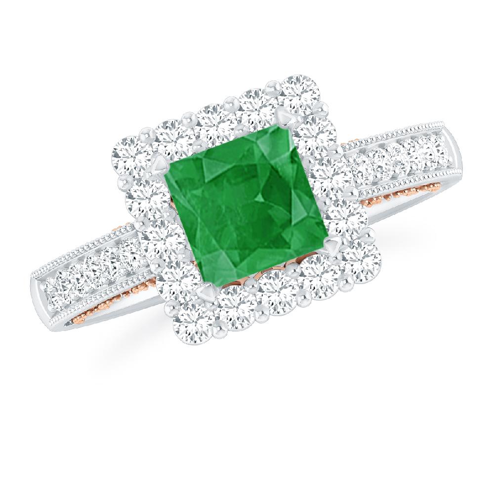 White Gold - Emerald