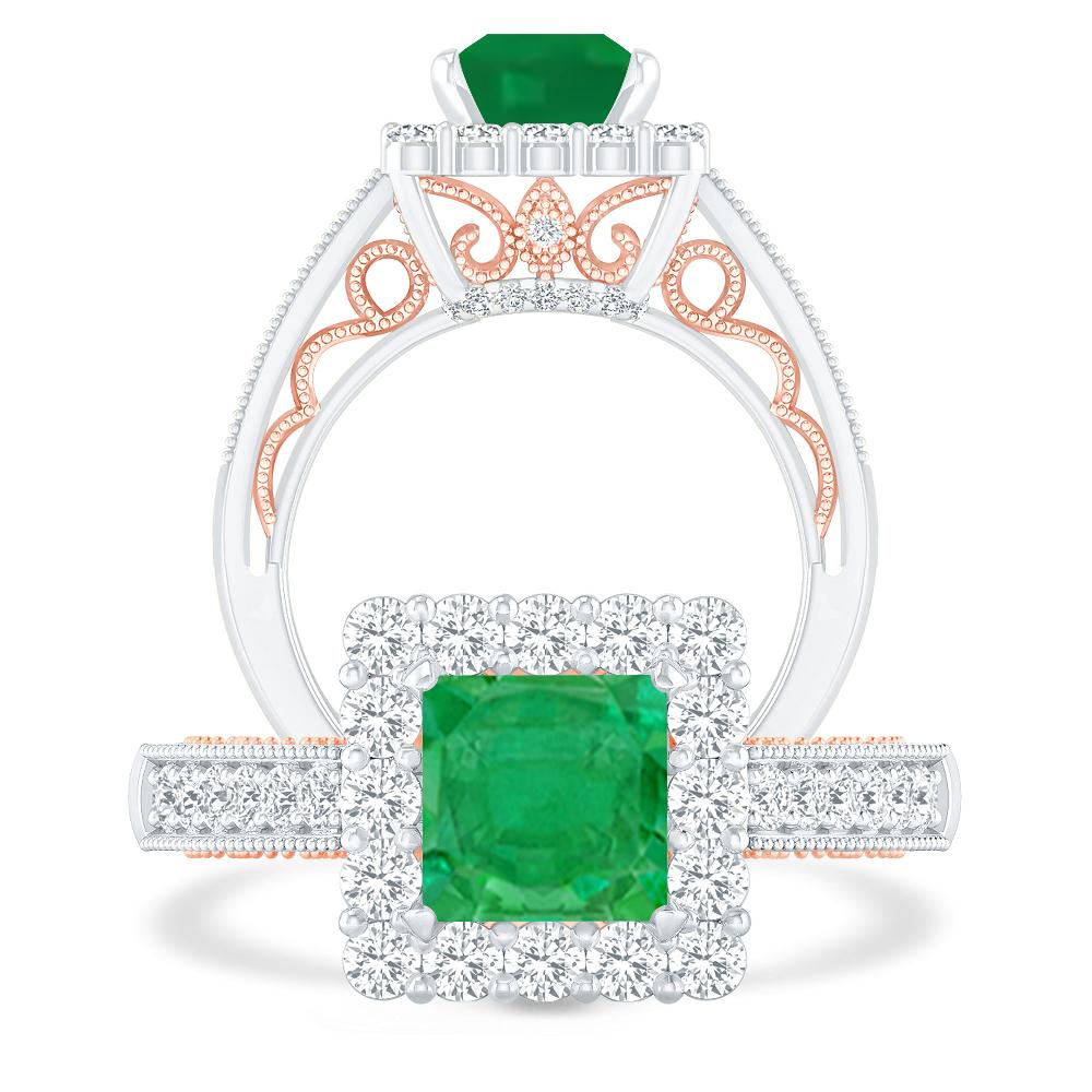 White Gold - Emerald