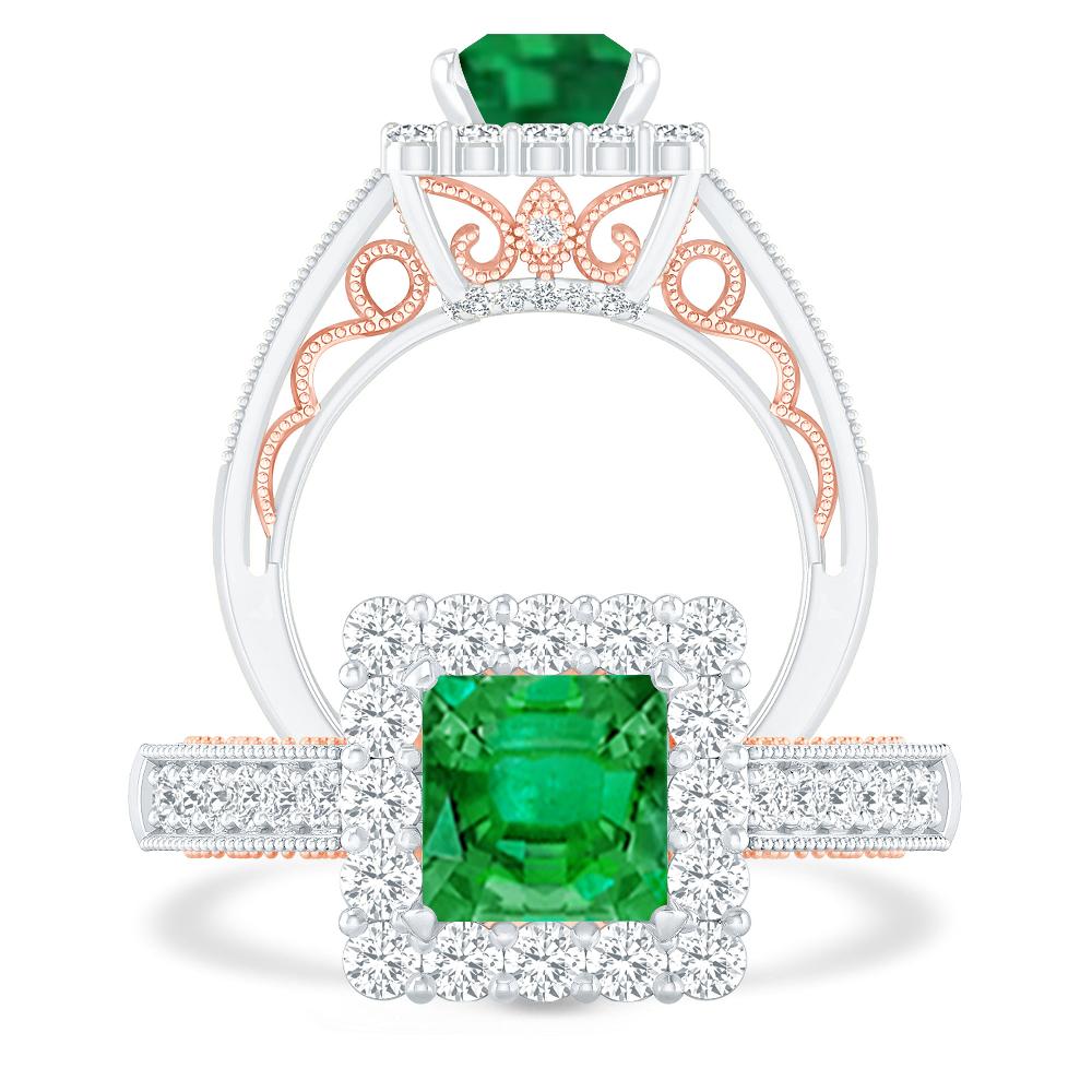 White Gold - Emerald