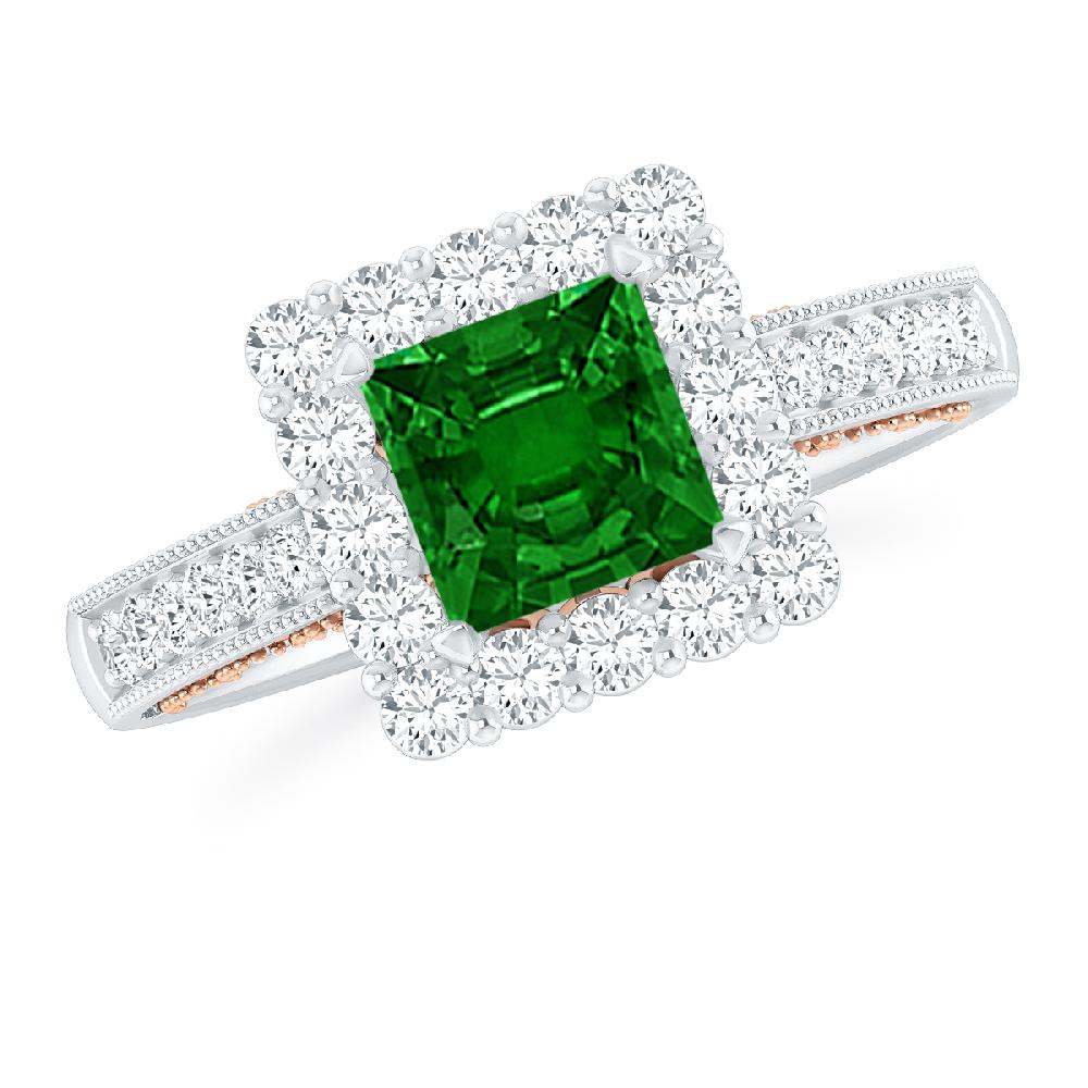 White Gold - Emerald