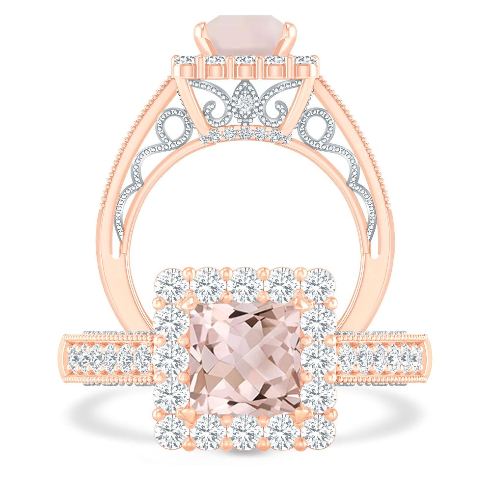 Rose Gold - Morganite