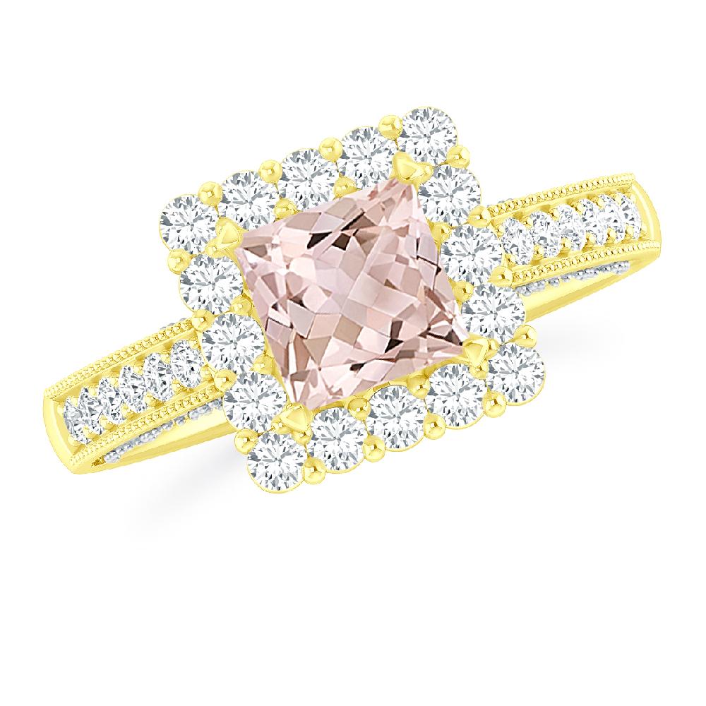 Yellow Gold - Morganite