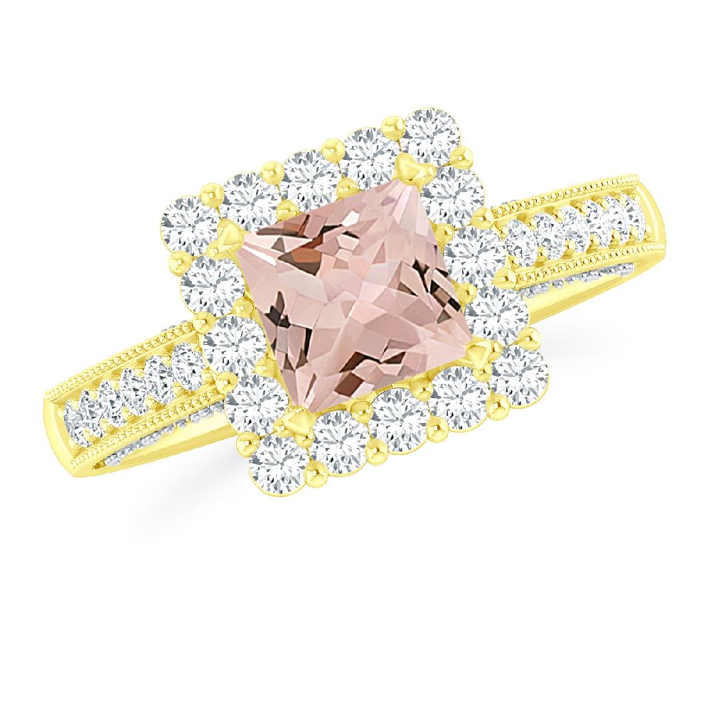 Yellow Gold - Morganite