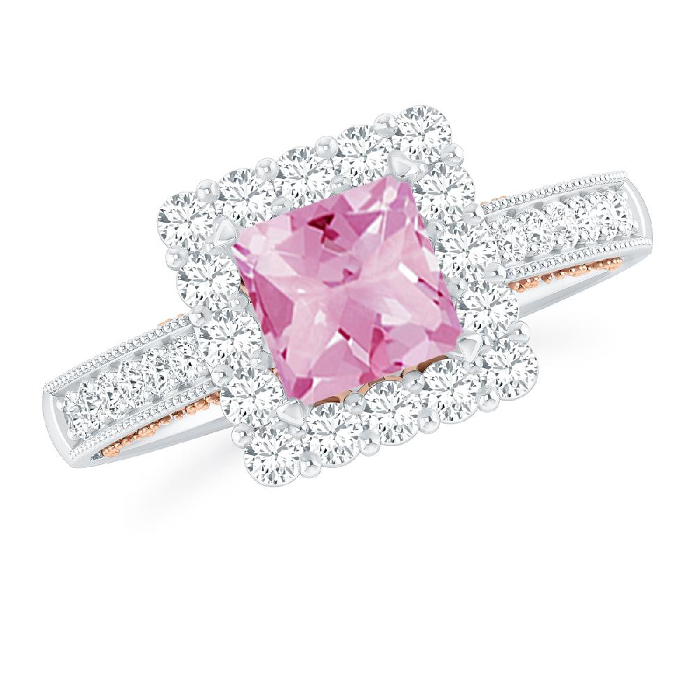 White Gold - Pink Tourmaline