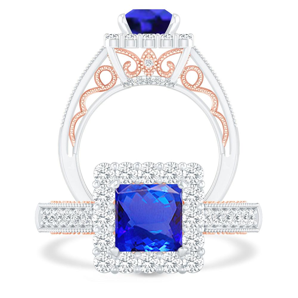 White Gold - Tanzanite