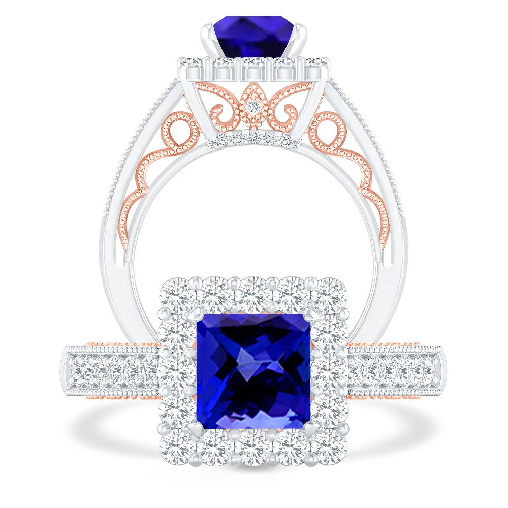 White Gold - Tanzanite