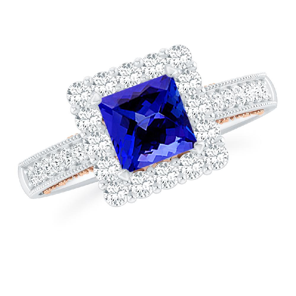 White Gold - Tanzanite