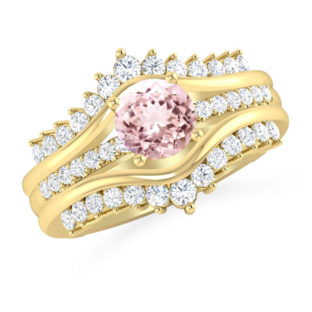 Yellow Gold - Morganite