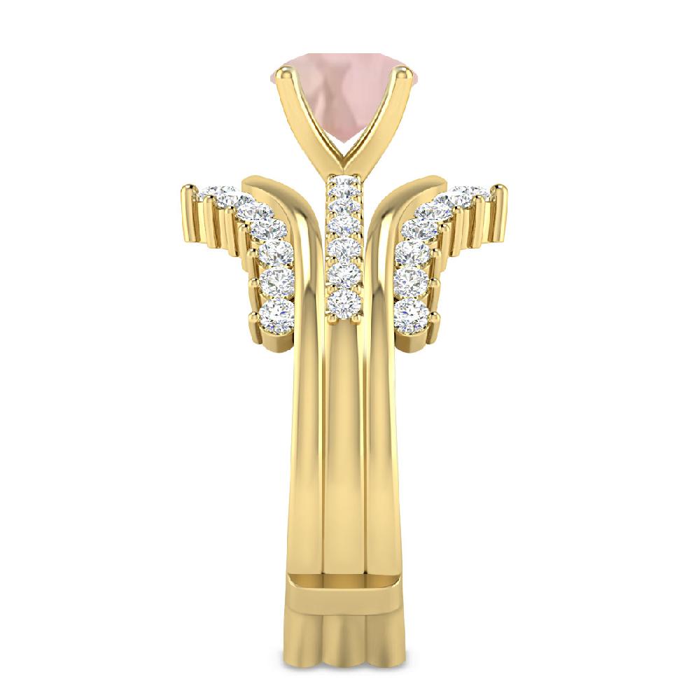 Yellow Gold - Morganite