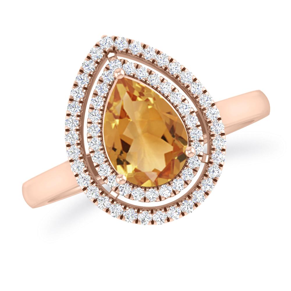 Rose Gold - Citrine