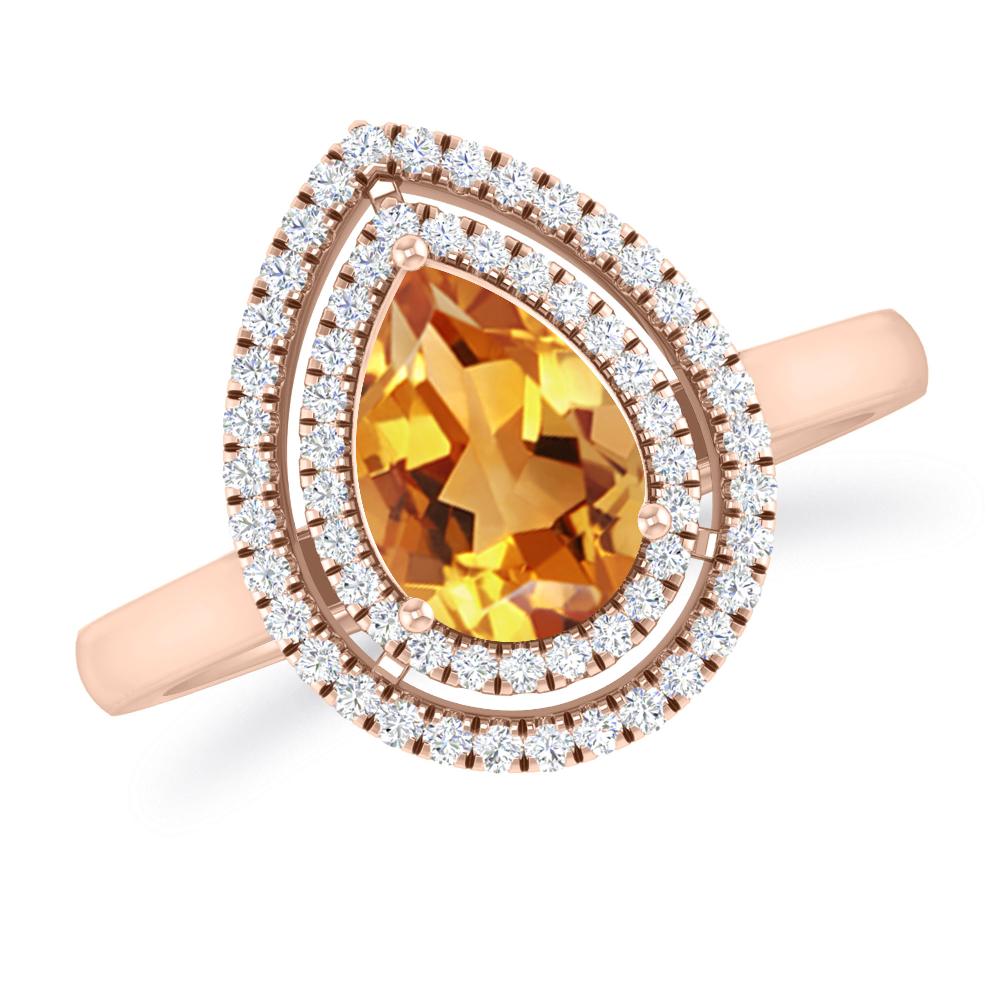 Rose Gold - Citrine