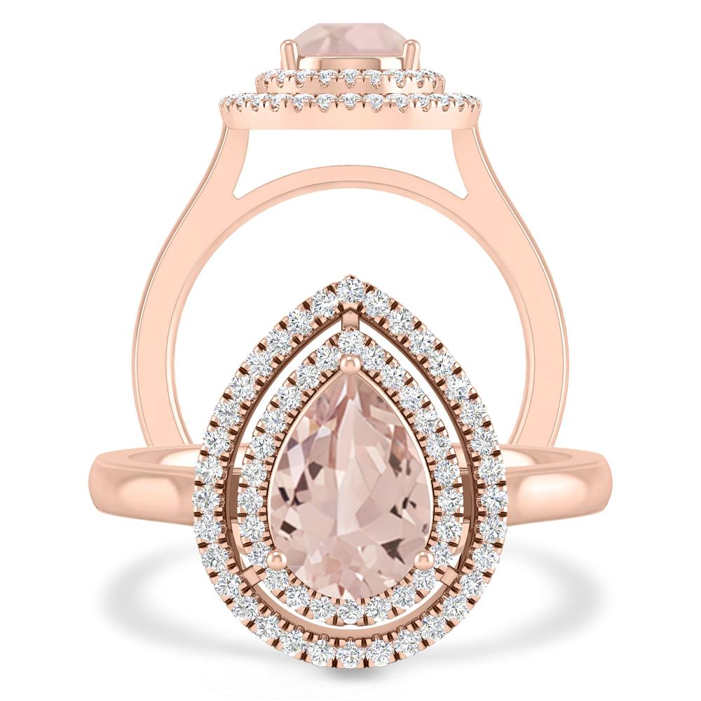 Rose Gold - Morganite
