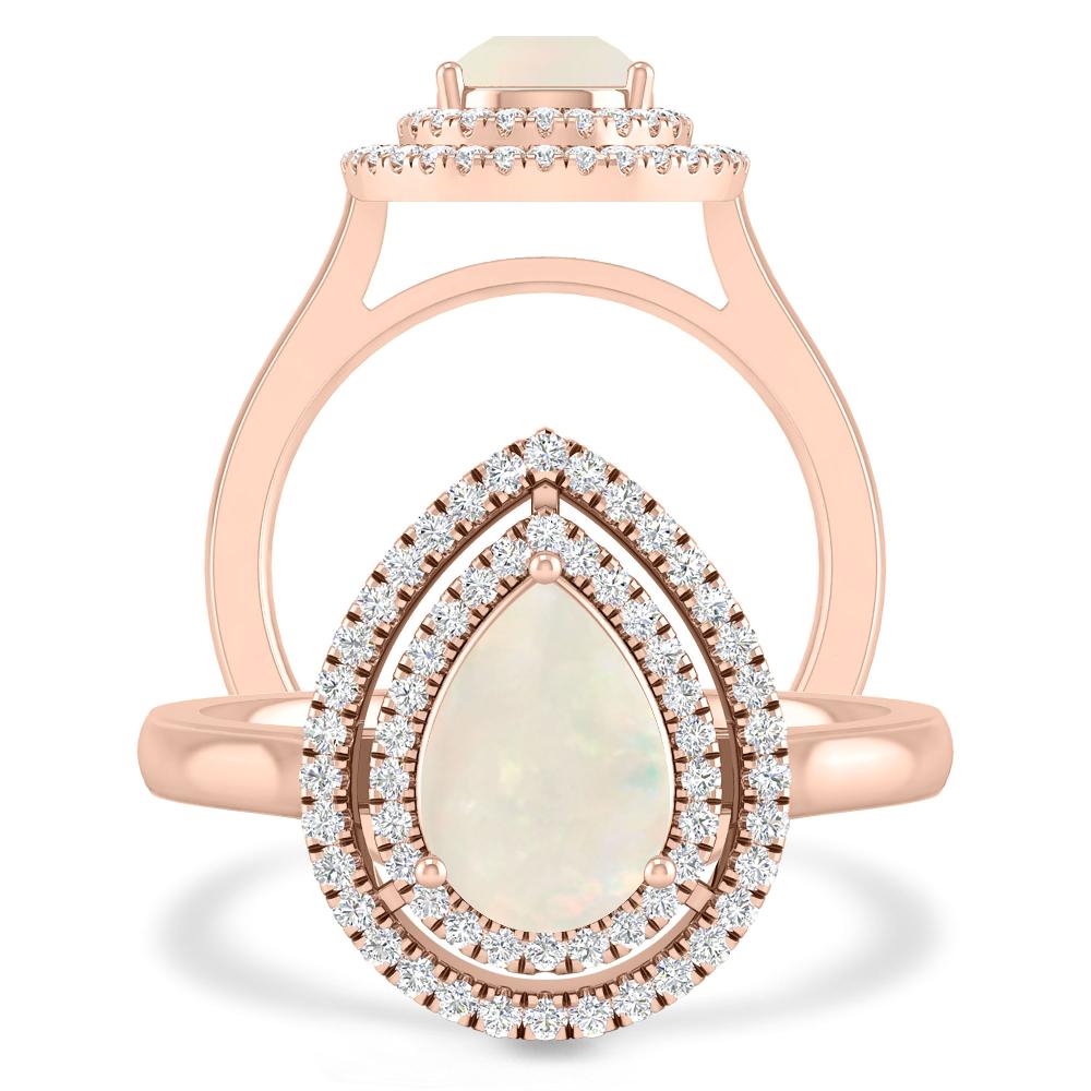 Rose Gold - Opal