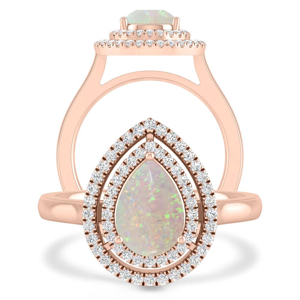 Rose Gold - Opal
