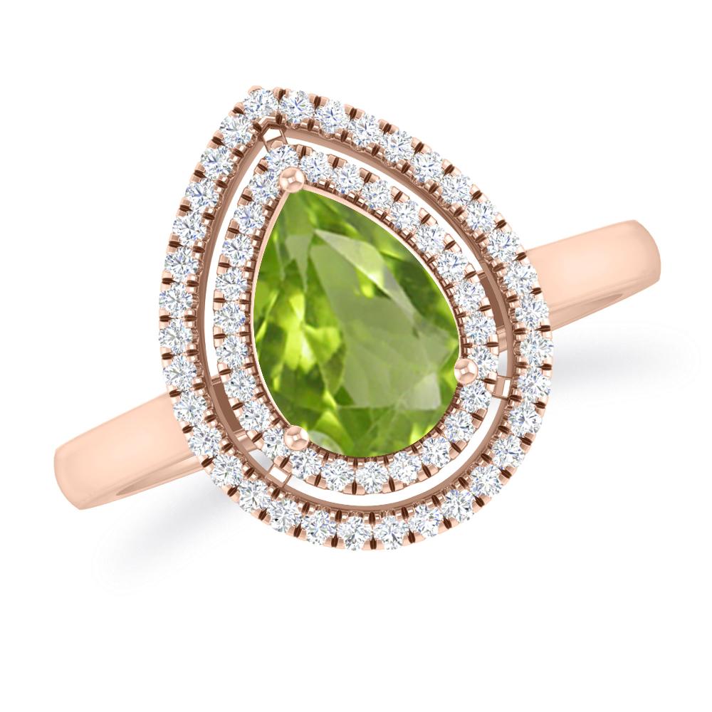 Rose Gold - Peridot