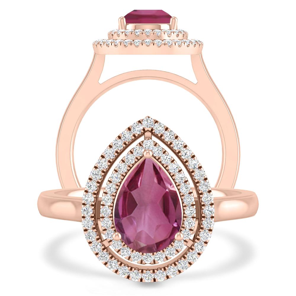 Rose Gold - Pink Tourmaline