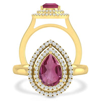 Premium Pear 9x6mm SJBR0405