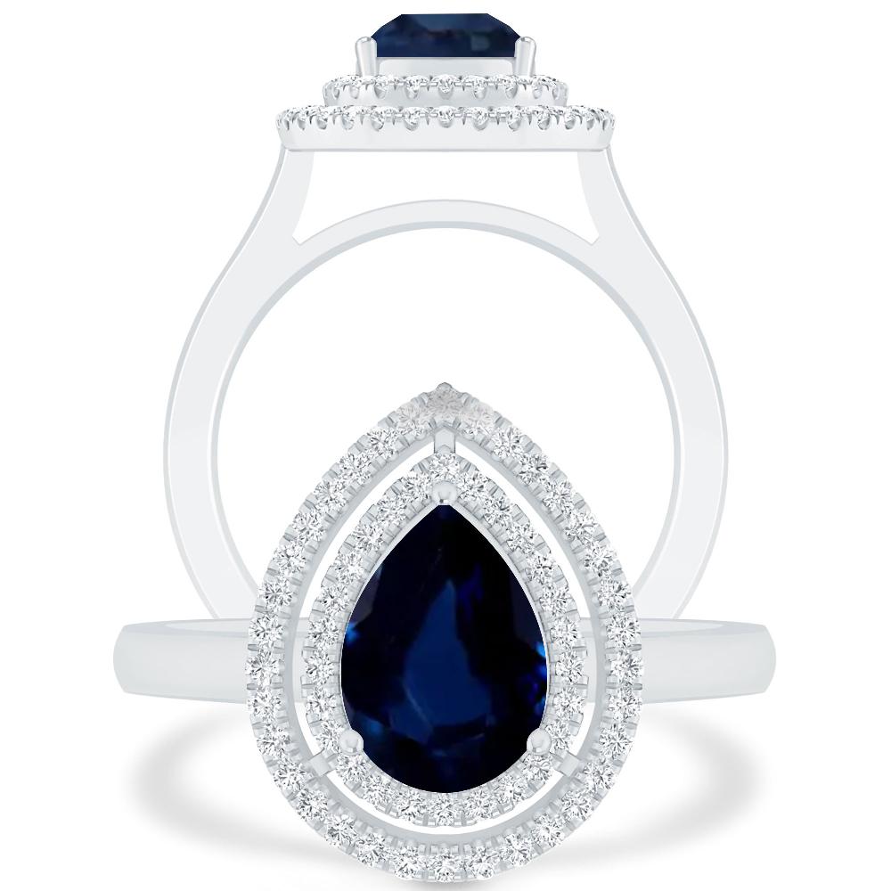 White Gold - Sapphire