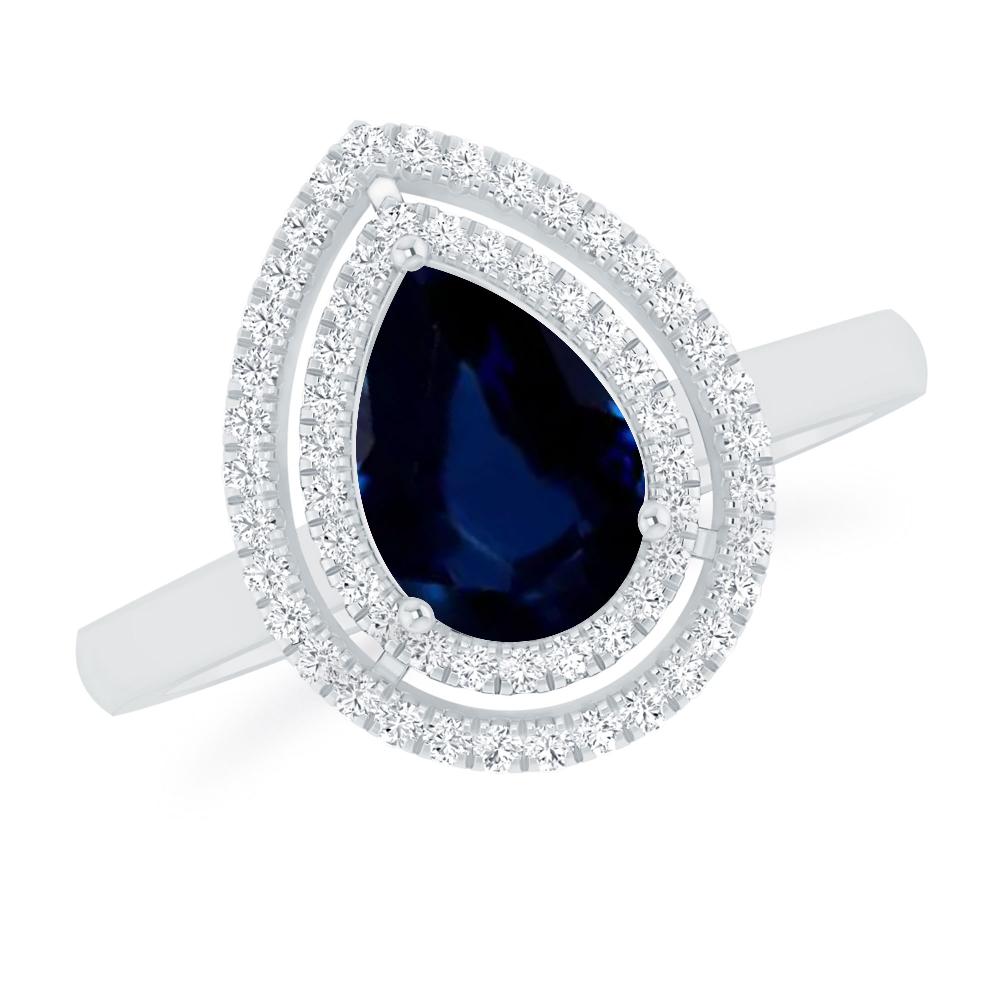White Gold - Sapphire