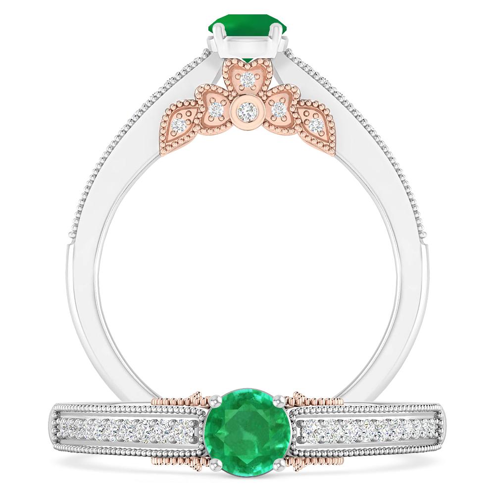 White Gold - Emerald