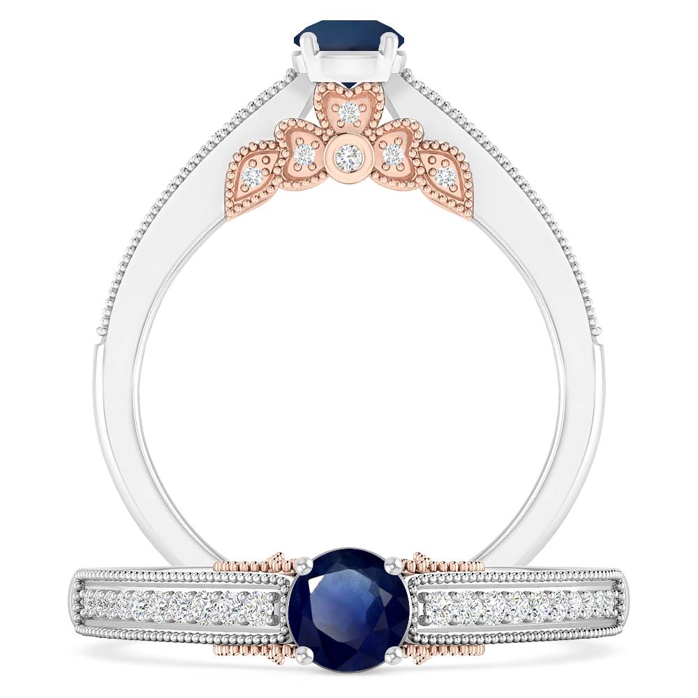 White Gold - Sapphire