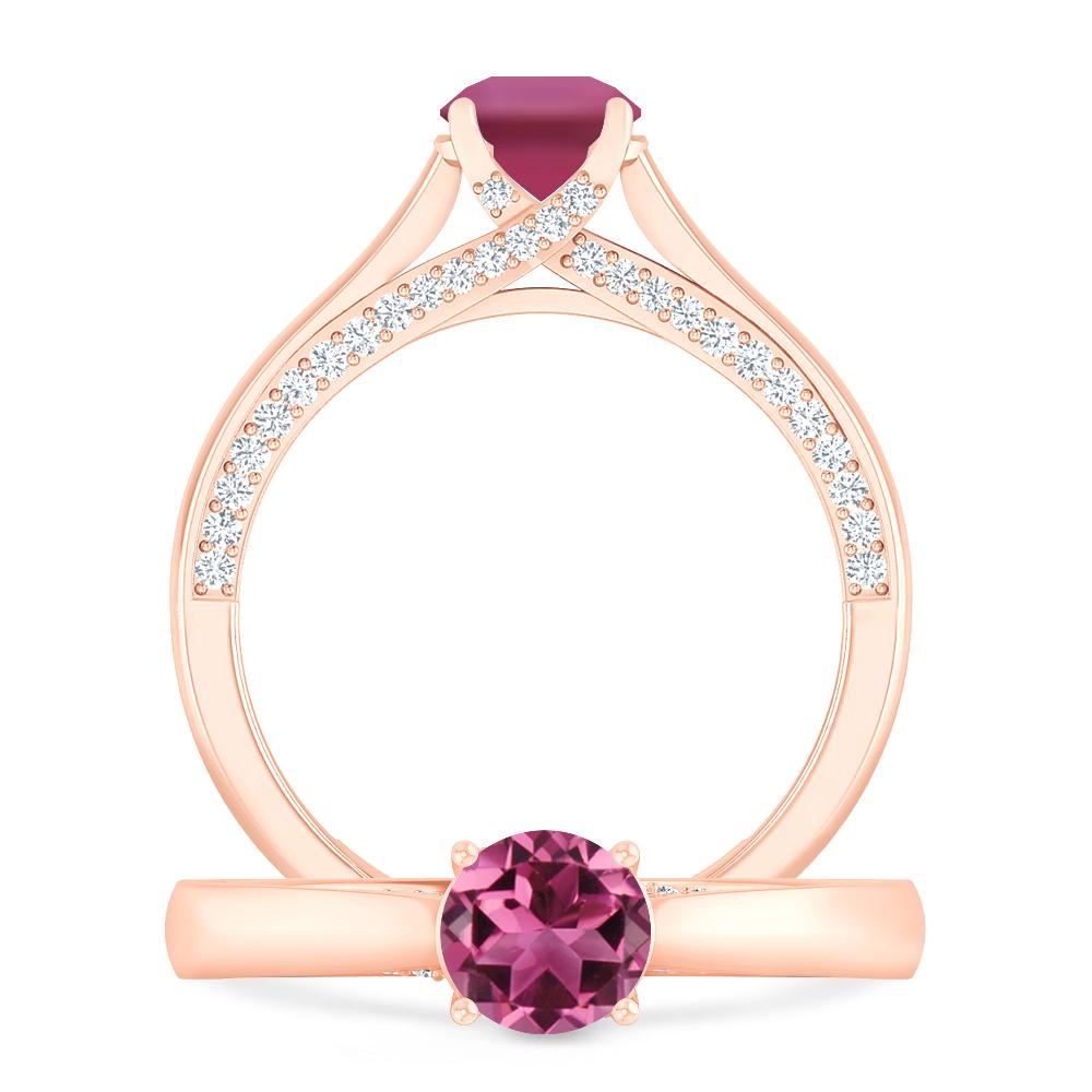 Rose Gold - Pink Tourmaline