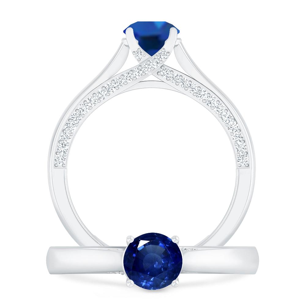 White Gold - Sapphire