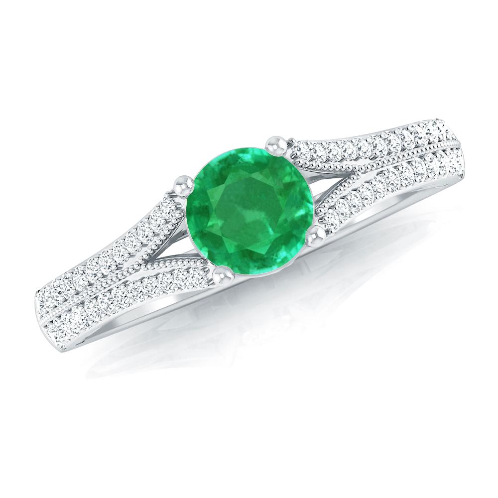 White Gold - Emerald