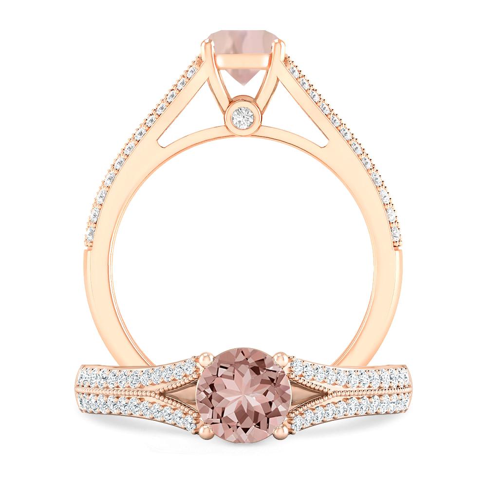 Rose Gold - Morganite