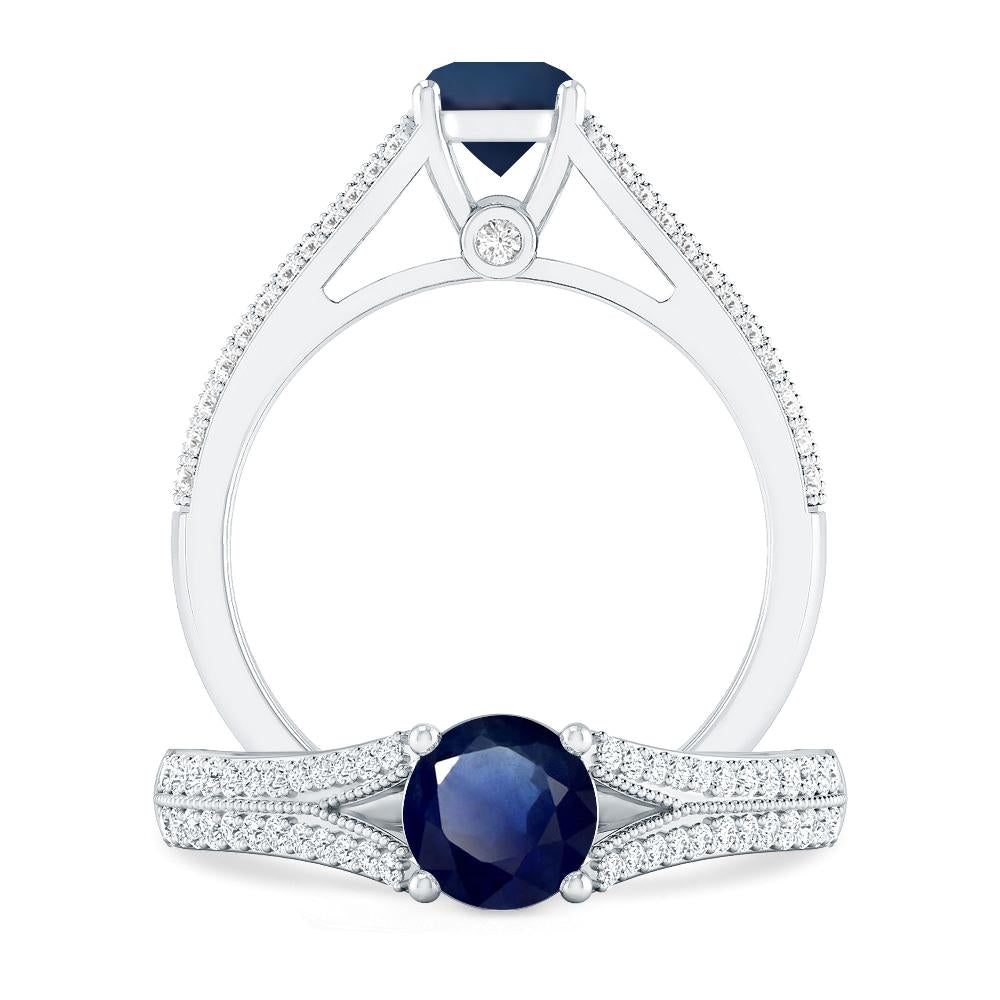 White Gold - Sapphire