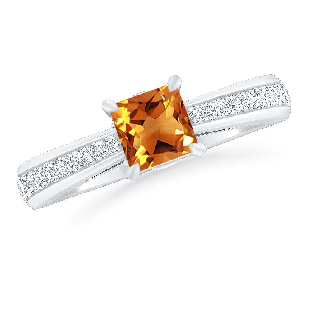 White Gold - Citrine