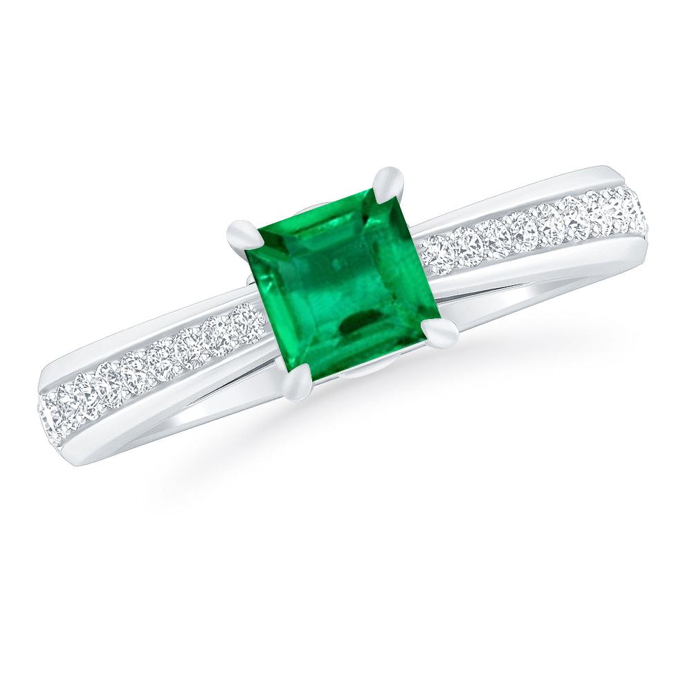 White Gold - Emerald