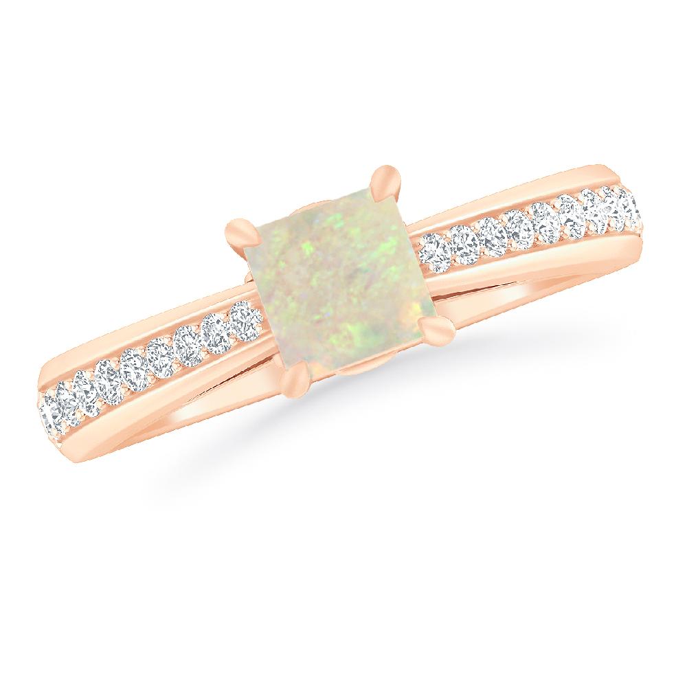 Rose Gold - Opal