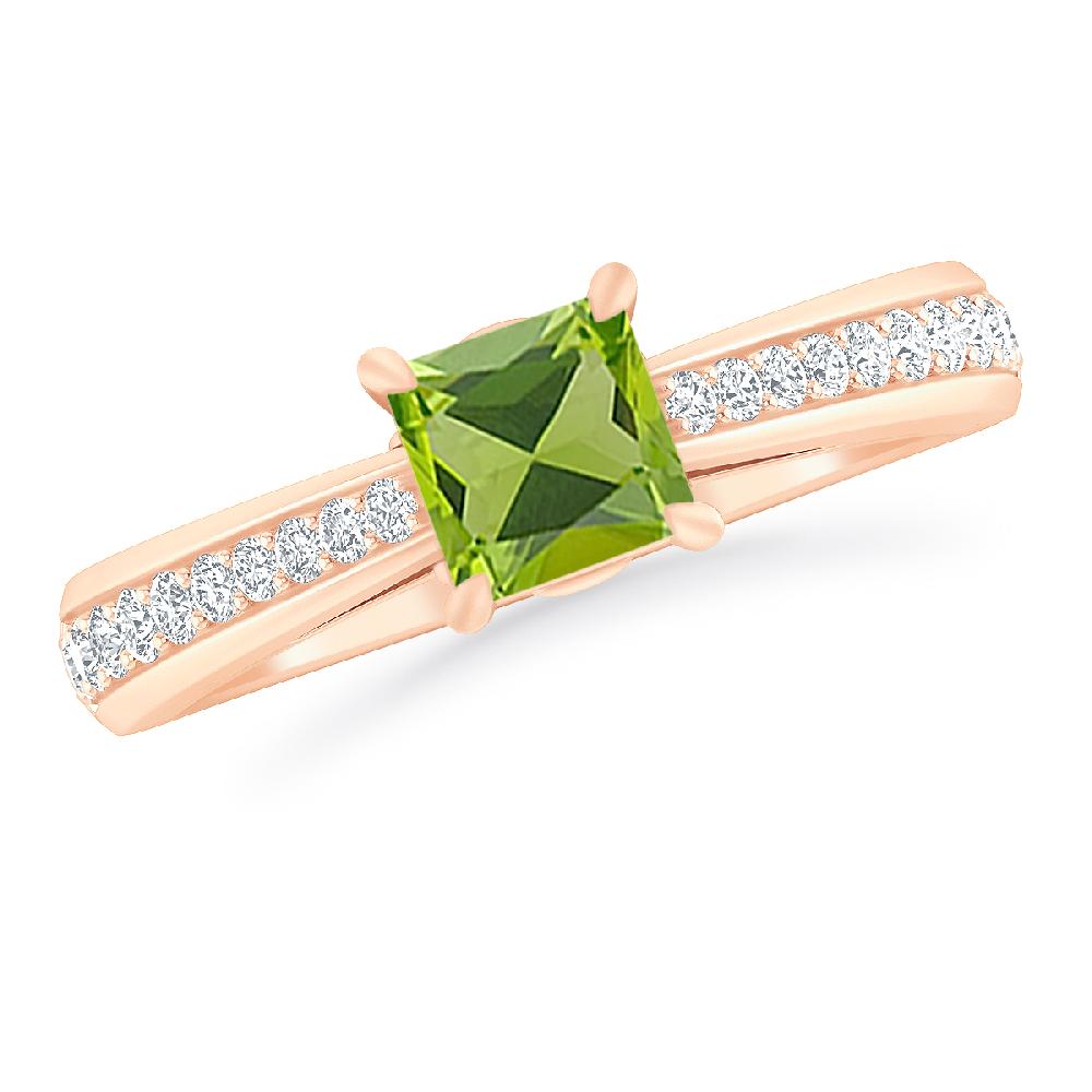 Rose Gold - Peridot