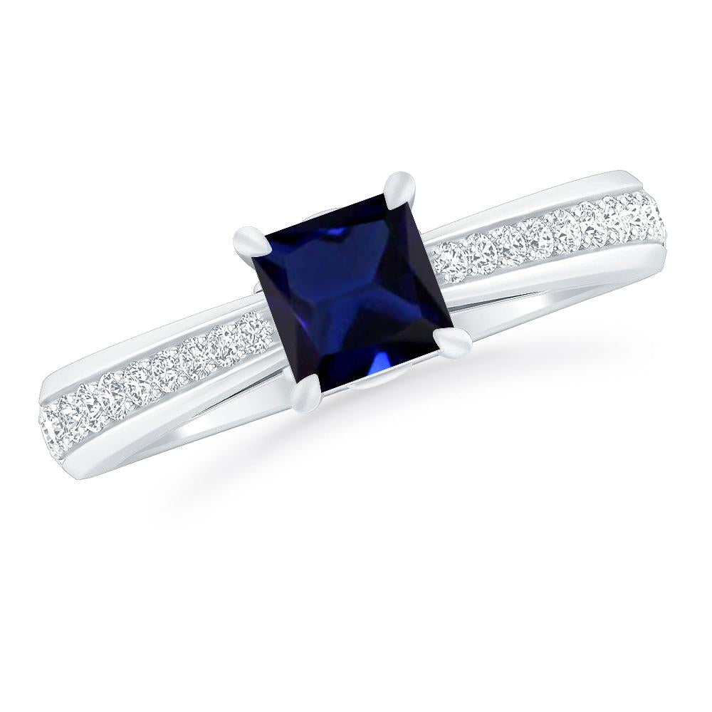 White Gold - Sapphire